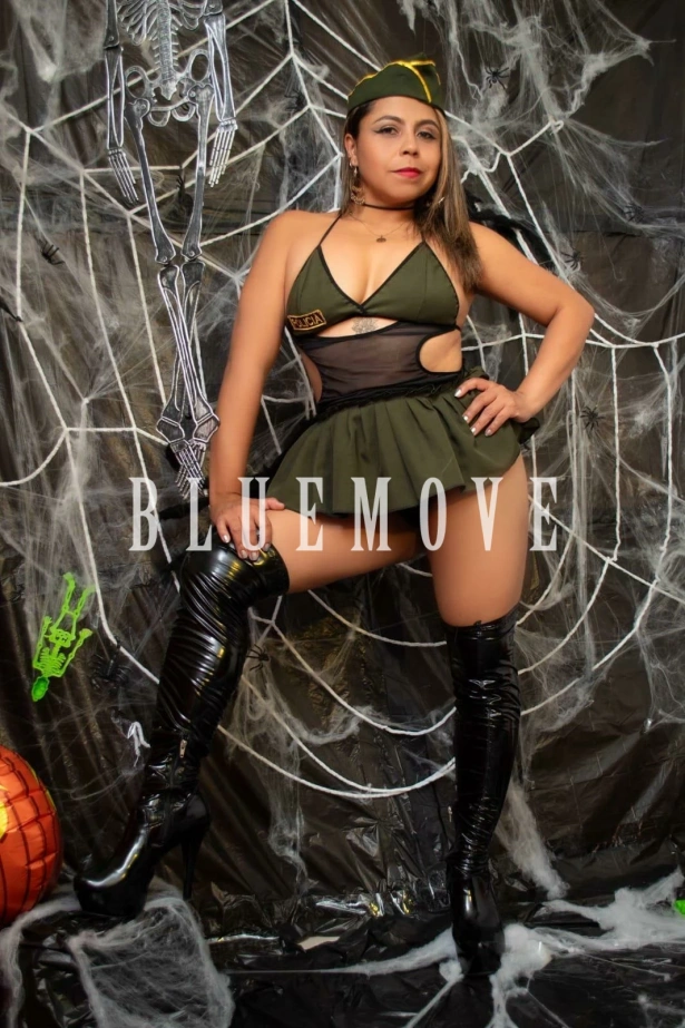 Natalia, na escort colombiana de 29 años que viv